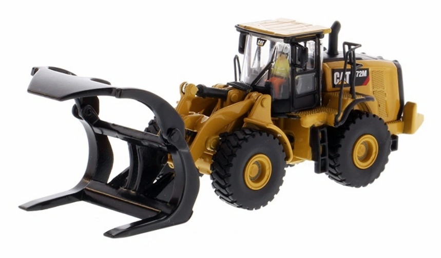Diecast Masters HO 85950 High Line Series CAT 972M Wheel Loader With Log Fork 1 Diecast Masters HO 85950 High Line Series CAT 972M Wheel Loader With Log Fork