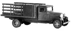 Micro Engineering HO 96-103 '32 Ford Stake Truck Kit