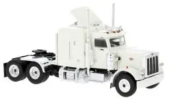 Brekina HO 85715 Peterbilt 359 Sleeper-Cab Tractor, White