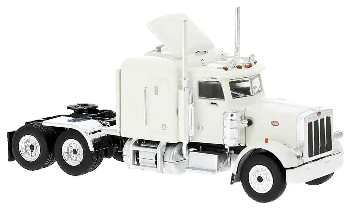 Brekina HO 85715 Peterbilt 359 Sleeper-Cab Tractor, White 1 Brekina HO 85715 Peterbilt 359 Sleeper-Cab Tractor, White